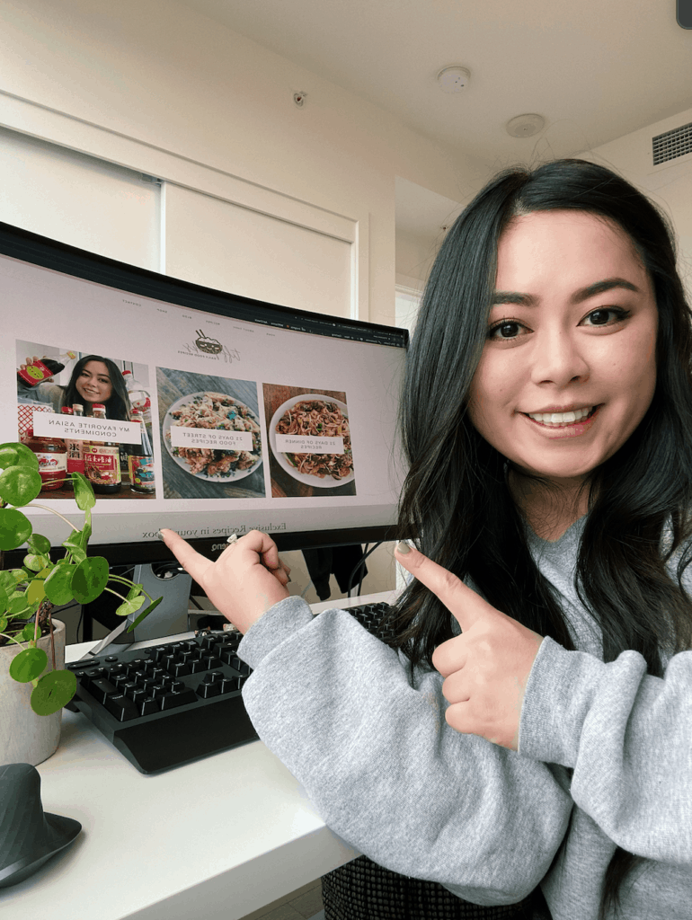 food blogger