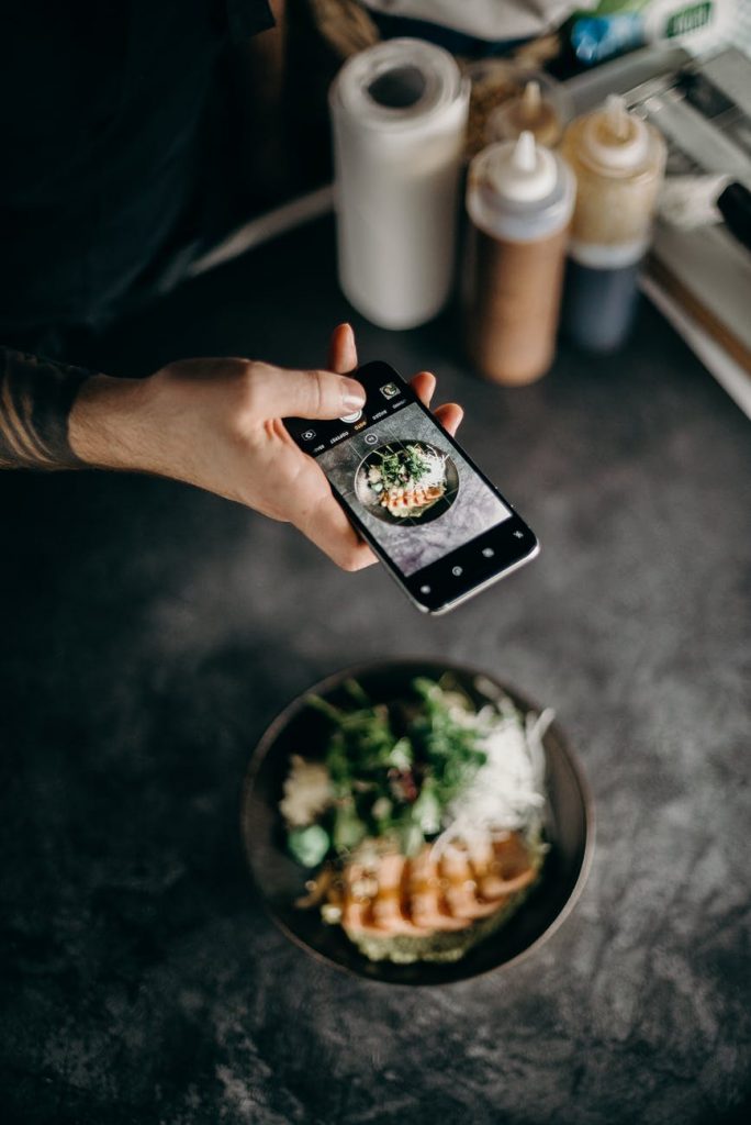 food blogger